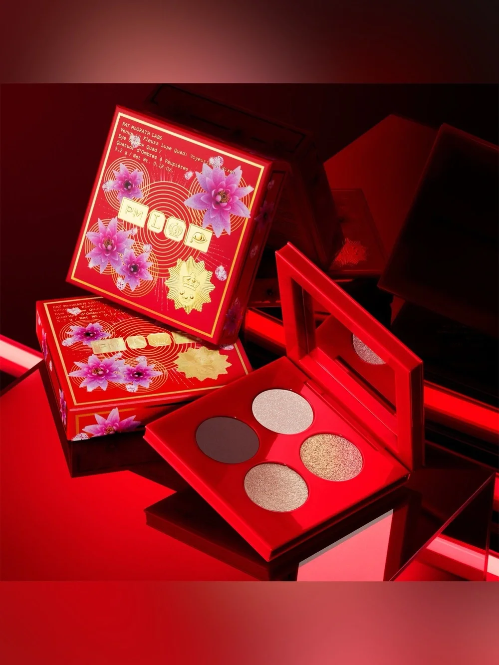 Pat McGrath Labs Venus in Fleurs Luxe Quad Voyeuristic Vixen Lunar New Year